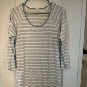 Lake 3/4 sleeve nightgown